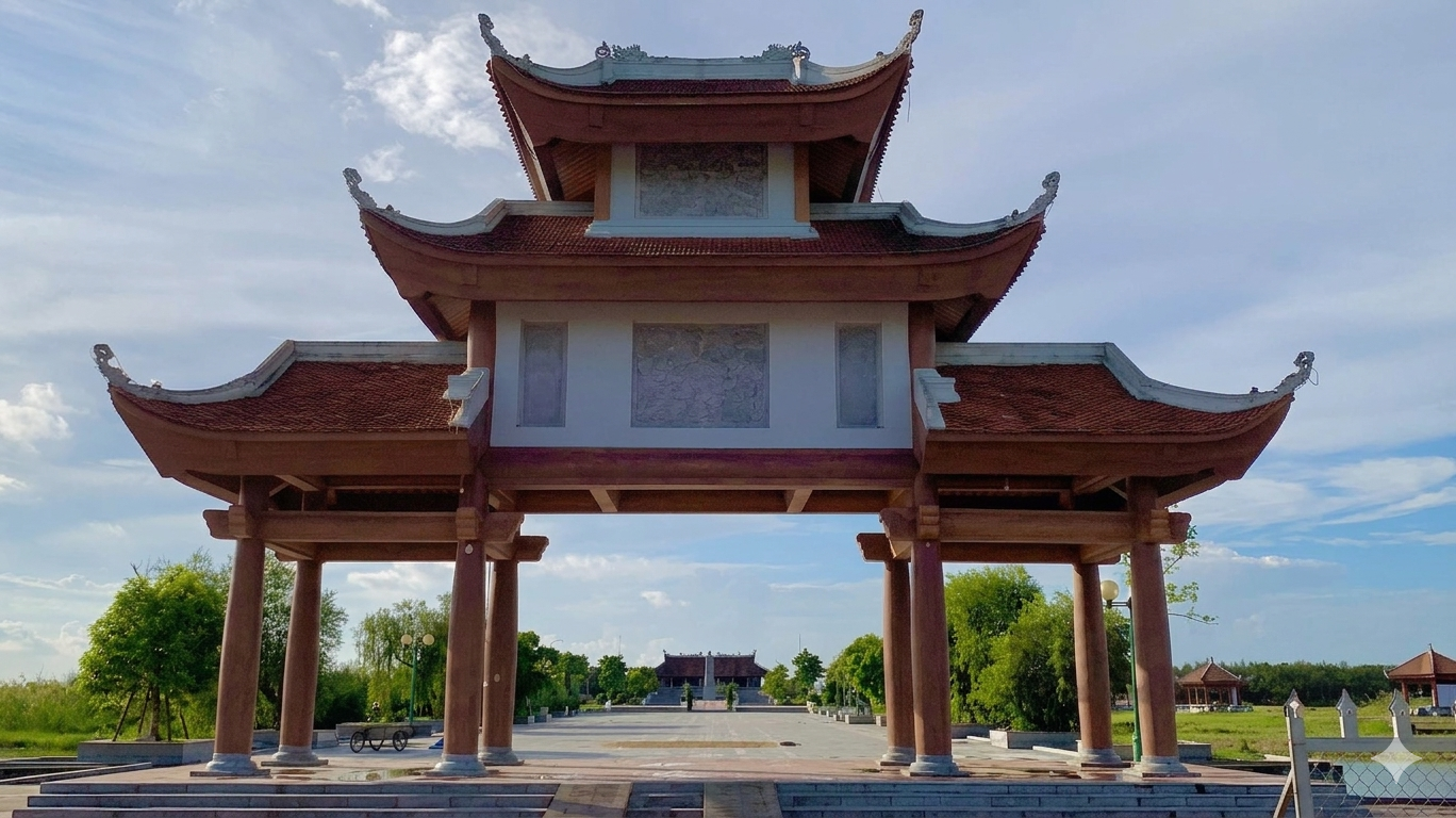 Khuôn viên Hồ nước Lê Quý thơ mộng
