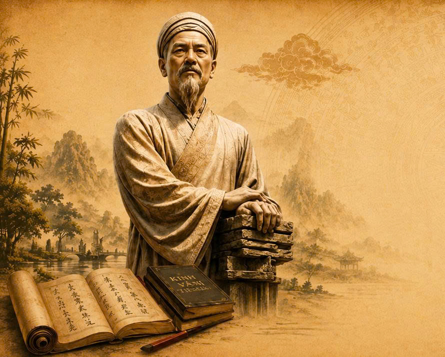 Tượng thờ đồng Lê Quý Đôn