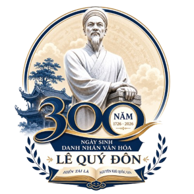 logo 300 năm ngày sinh Lê Quý Đôn